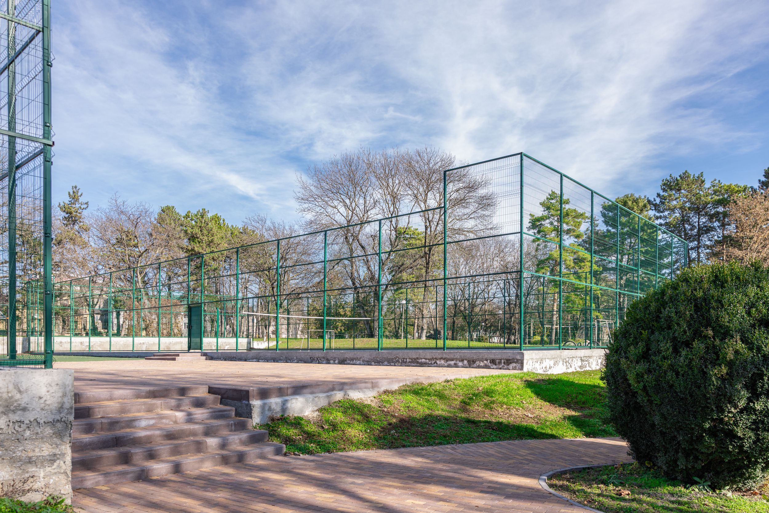 Вид на всё территорию Вид на всё территорию