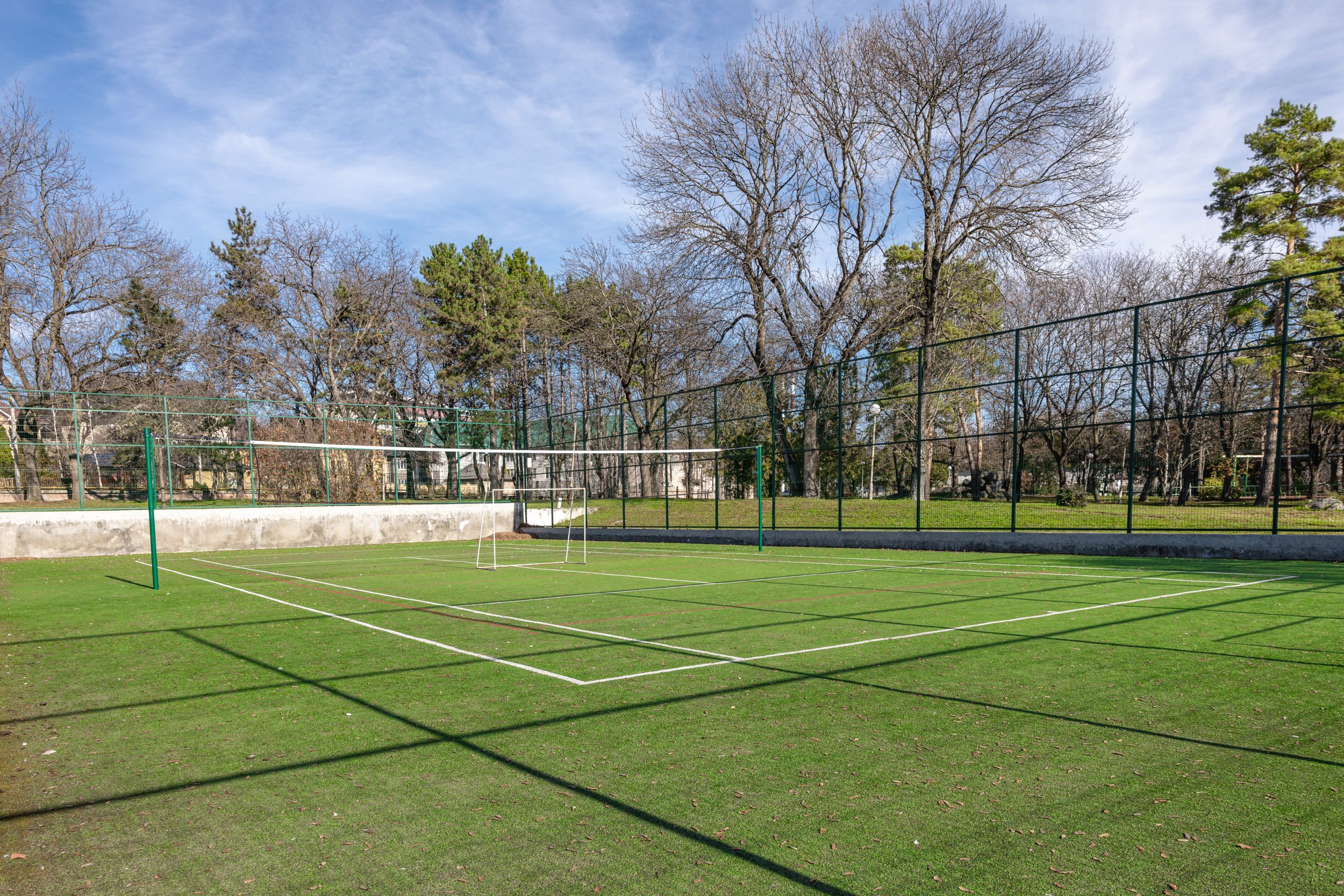 Волейбольная площадка, день Волейбольная площадка, день